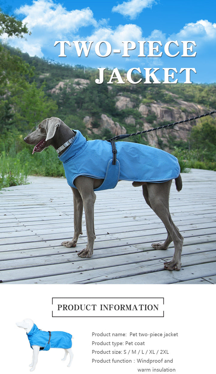 Keep Your Furry Friends Warm with Our Pet Winter Outdoor Shell Jacket Ski Suit