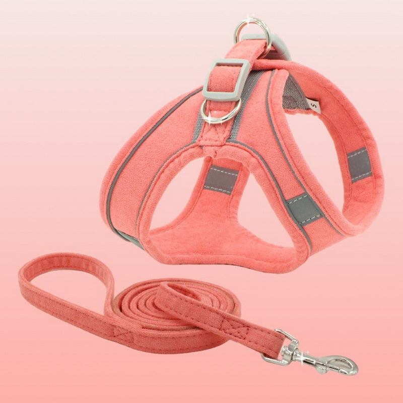 Walk with Style and Comfort: The Pet Vest Style Chest Harness Leash
