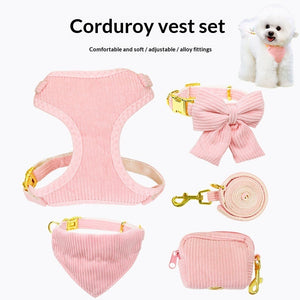 Elevate Your Pet's Outdoor Adventures with Our Walking Leash and Harness Set